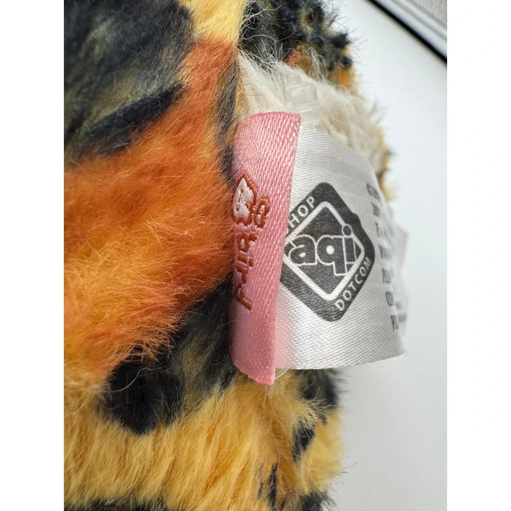 ShopAQI Puni Puni Leopard Tiger Plush Kawaii Big‎ Head Stuffed Animal Yellow